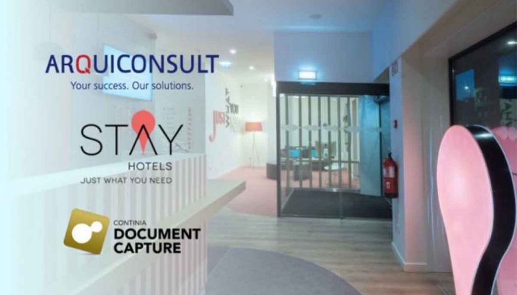 JUST STAY HOTELS ADOTA CONTINIA DOCUMENT CAPTURE PELA MÃO DA ARQUICONSULT-Jet Report, Reporting