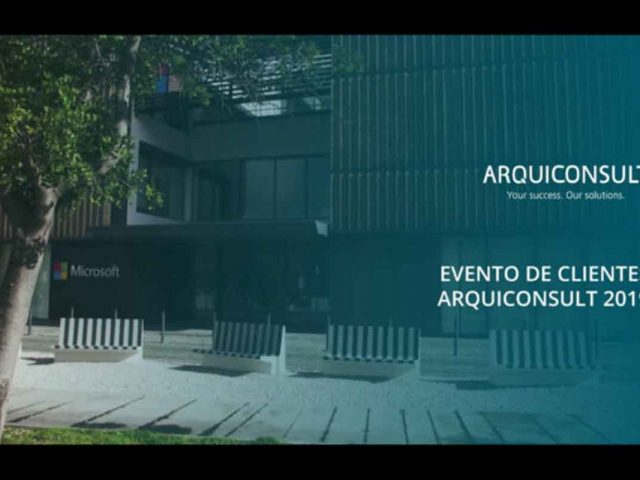 Evento de Clientes Arquiconsult 2019 - Leading D365 days a year-Dynamics 365 Business Central