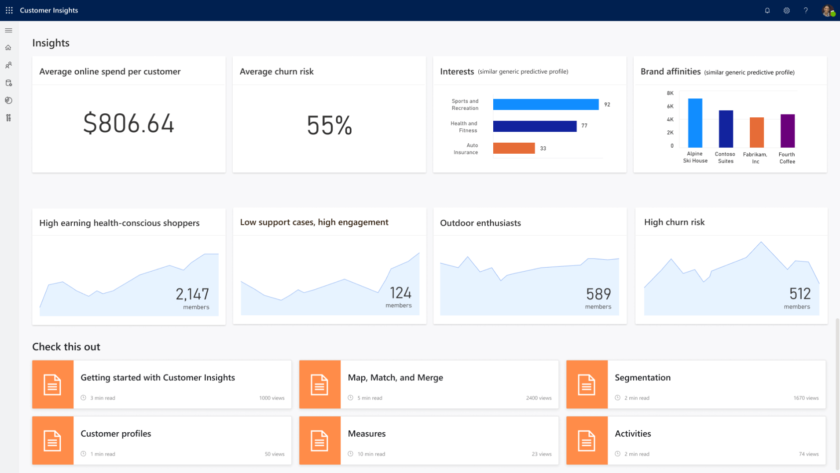 Tablet3-Customer Insights-Dynamics 365 AI