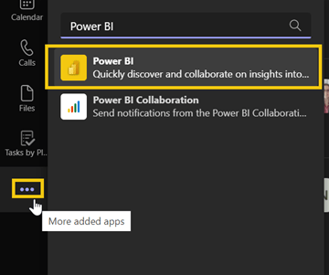 Power BI embedded content in Microsoft Teams_image1