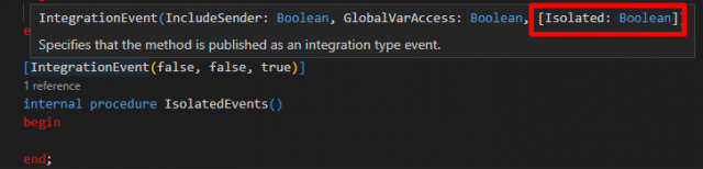 Create an Integration Event and set the Isolated parameter to true