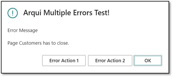 As an example, we can have the following type of errors