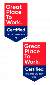 Reconocimiento del Premio Great Place to Work 2023-24 en Portugal y España.