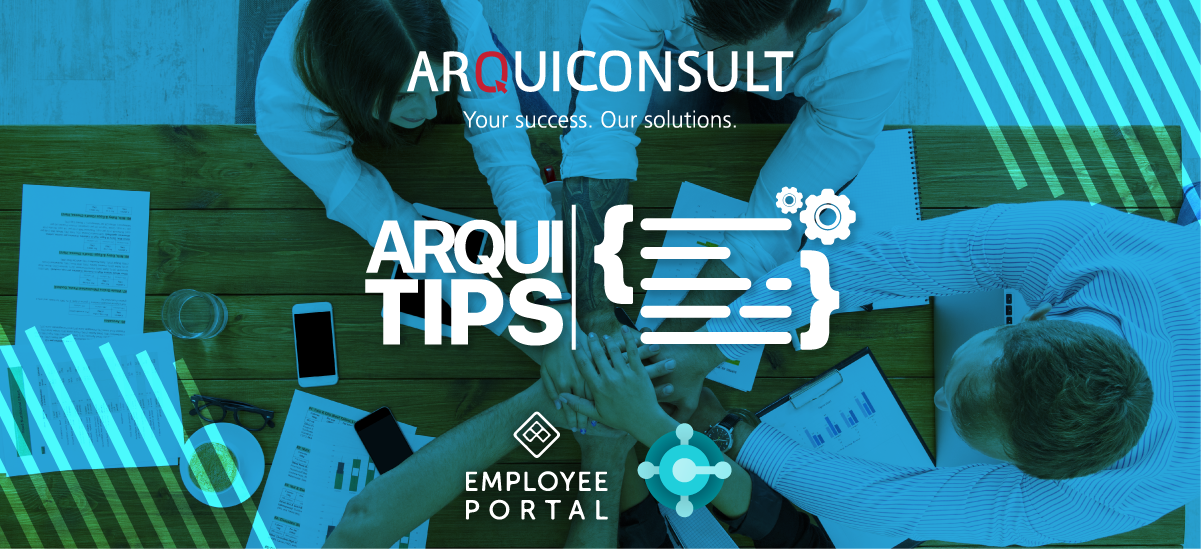 060 EMPLOYEE PORTAL BASE MODULES Arquiconsult Soluções Microsoft Dynamics 365 Arquiconsult