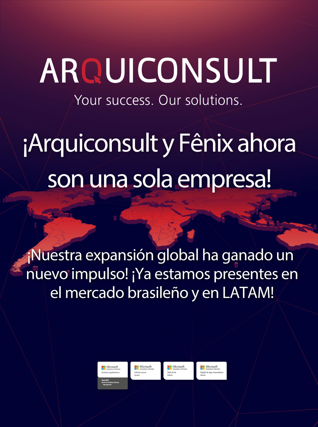 Soluciones Microsoft Dynamics 365 | Arquiconsult - Soluções Microsoft Dynamics 365: Arquiconsult é uma empresa Consultora de Sistemas de Informação - 33828